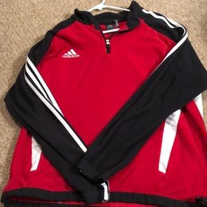 Fleece Adidas Half Zip